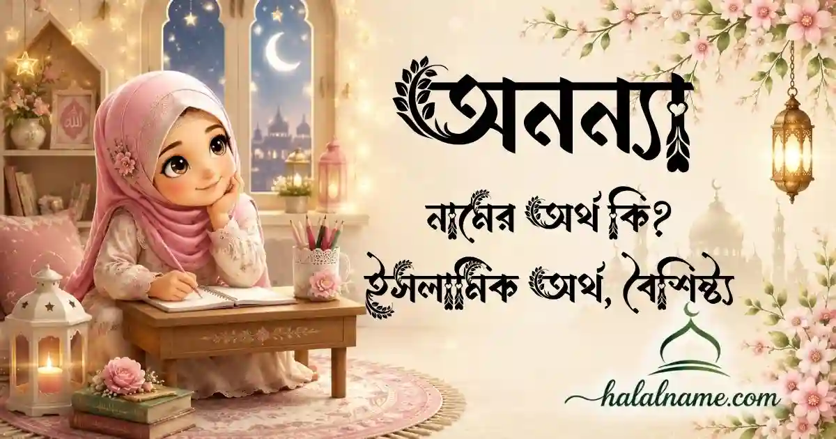 অনন্যা নামের অর্থ কি ইসলামিক অর্থ, বৈশিষ্ট্য