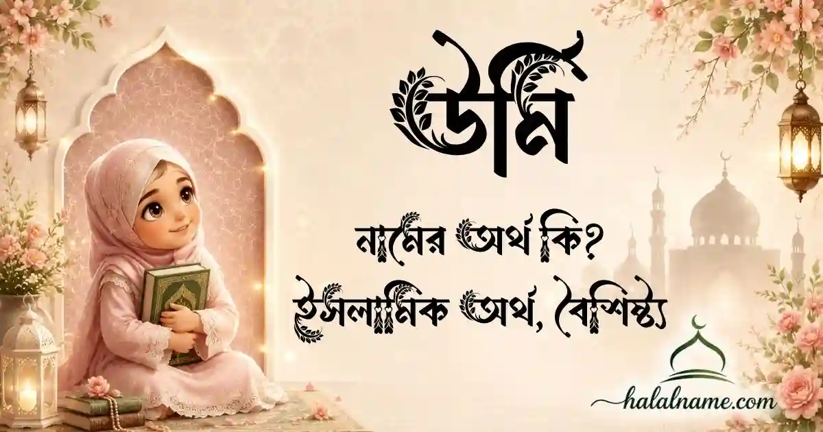 উর্মি নামের অর্থ কি ইসলামিক অর্থ, বৈশিষ্ট্য
