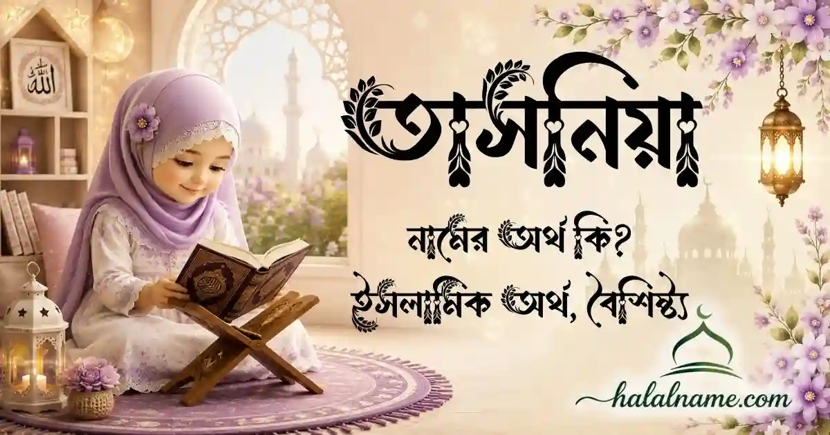 তাসনিয়া নামের অর্থ কি ইসলামিক অর্থ, বৈশিষ্ট্য