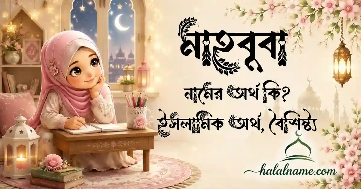 মাহবুবা নামের অর্থ কি ইসলামিক অর্থ, বৈশিষ্ট্য