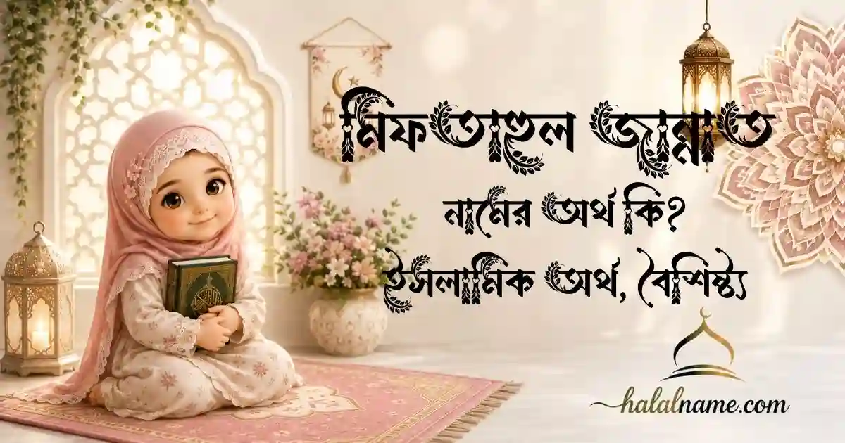 মিফতাহুল জান্নাত নামের অর্থ কি ইসলামিক অর্থ, বৈশিষ্ট্য